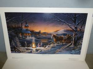 lot 5 image: Terry Redlin Print