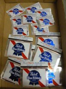 lot 27 image: Vintage Beer Labels
