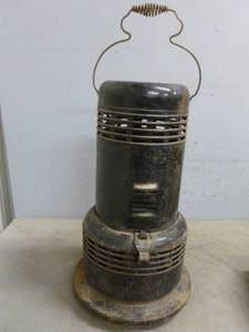 lot 51 image: Antique Oil Heater