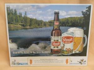 lot 56 image: Vintage Schmidt Beer