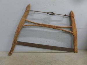lot 74 image: Antique Buck Saw
