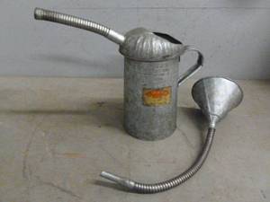 lot 109 image: Vintage Oil Can