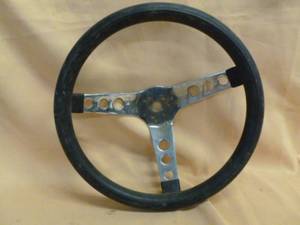 lot 163 image: Vintage Steering Wheel