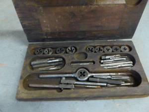 lot 165 image: Vintage Tap and Die Set