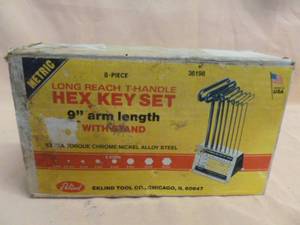 lot 195 image: Hex Key Set