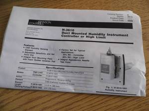 Johnson Humidity Controller