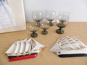 Glasses - Plastic Ships