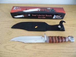 Steel Warrior Bowie Knife