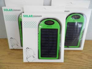 Lot of 3 New Solar Chargers