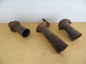 Lot of 3 Antique Car Horns