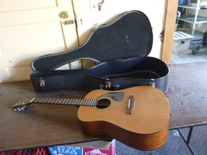 lot 19 image: Epiphone Acoustic Guitar with Case