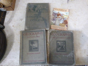 lot 43 image: Vintage Geography Books