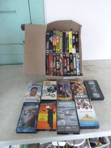 lot 59 image: Box of VHS Movies