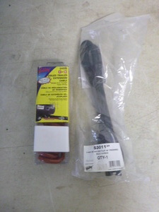 lot 70 image: NEW Valley Trailer Extension Cable and 6 and7-Way Adapters