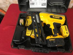 lot 167 image: DeWalt  DC612 16 Gauge Cordless Nailer