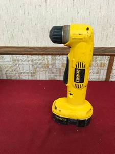 lot 191 image: DeWalt 18V DW960 38 VSR Cordless Right Angle DrillDriver