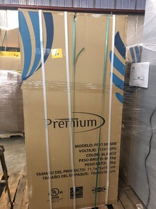 Premium 13.8 cu. ft. Frost Free Upright Freezer in White not used