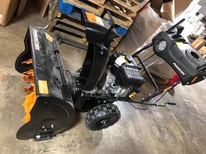 Power Care 24 in. Two-Stage Gas Snow Blower with Electric Start and Headlight in good working conditions