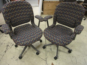 lot 502 image: HERMAN MILLER OFFICE CHAIRS