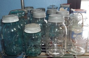 lot 20 image: Mason Jars