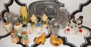 lot 23 image: Salt and Pepper Shakers