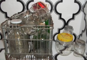 lot 35 image: Glass Jars
