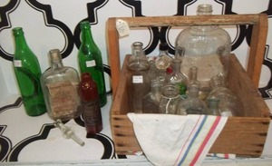 lot 67 image: Glass Bottles
