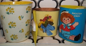 lot 93 image: Vintage Waste Bins