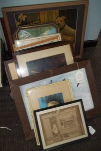 lot 111 image: Framed Art