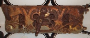 lot 131 image: Cast Iron Stove Door