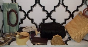 lot 154 image: Vintage Handbags, Muff, and More
