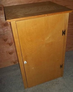 lot 158 image: Wooden Cabinet