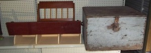 lot 188 image: Box and Shelves