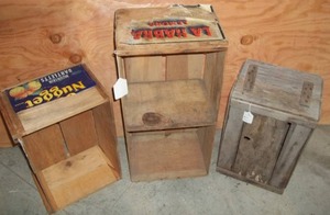 lot 201 image: Wooden Crates