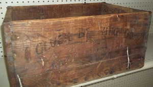 lot 203 image: Wooden Crate