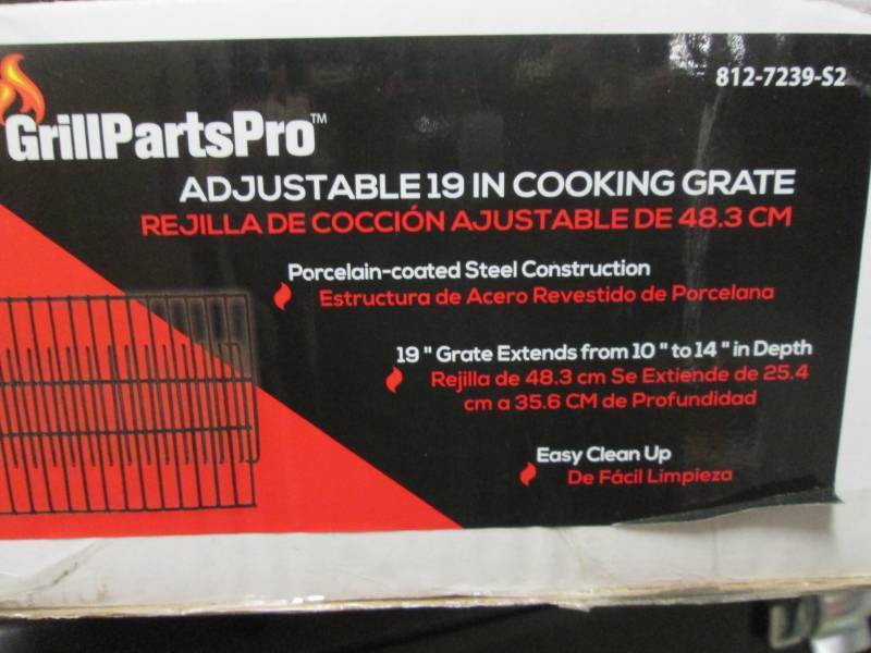 lot 180 image: Grill Parts PRO Adjustable 19 Cook...