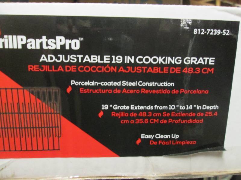 lot 181 image: Grill Parts PRO Adjustable 19 Cook...