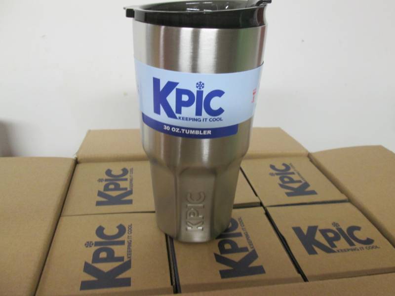 lot 154 image: KPIC 30oz. Stainless Steel Tumbler ...