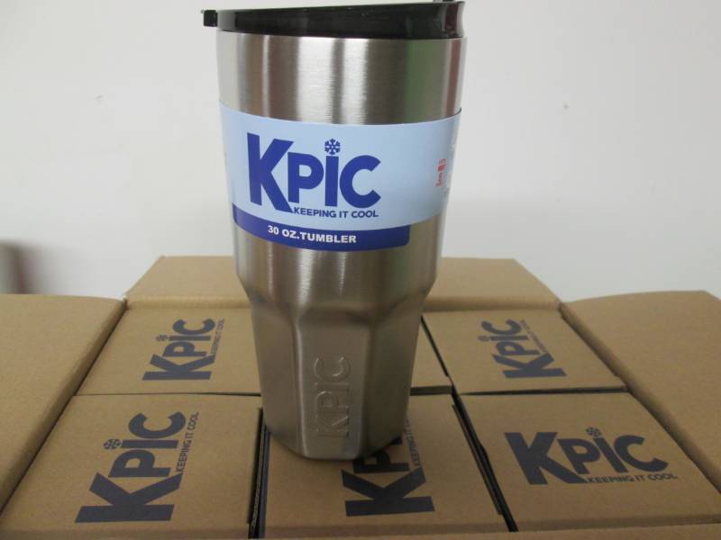 lot 155 image: KPIC 30oz. Stainless Steel Tumbler ...