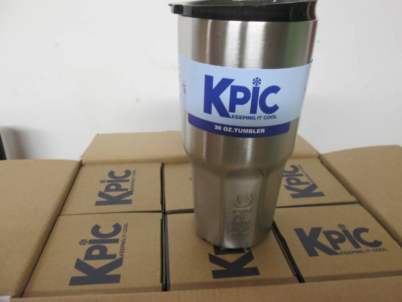 lot 156 image: KPIC 30oz. Stainless Steel Tumbler ...