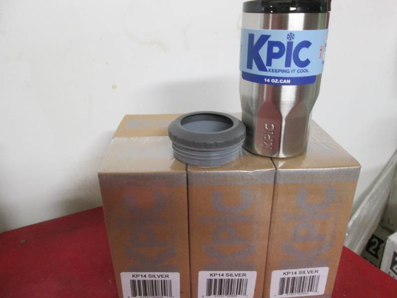 lot 157 image: KPIC 14oz. Stainless Steel Tumbler ...