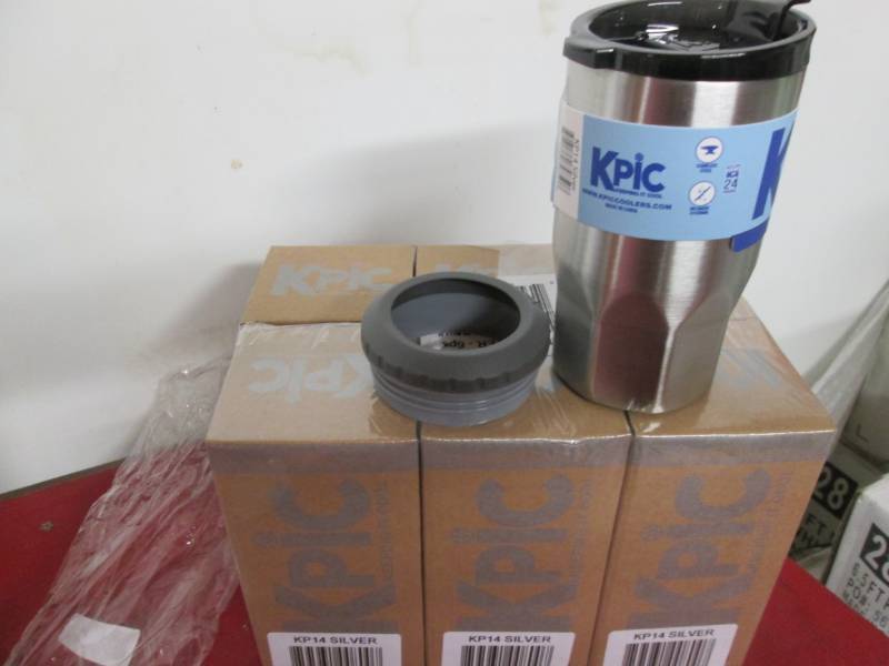 lot 159 image: KPIC 14oz. Stainless Steel Tumbler ...