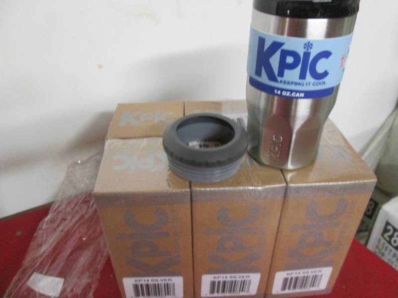 lot 160 image: KPIC 14oz. Stainless Steel Tumbler ...