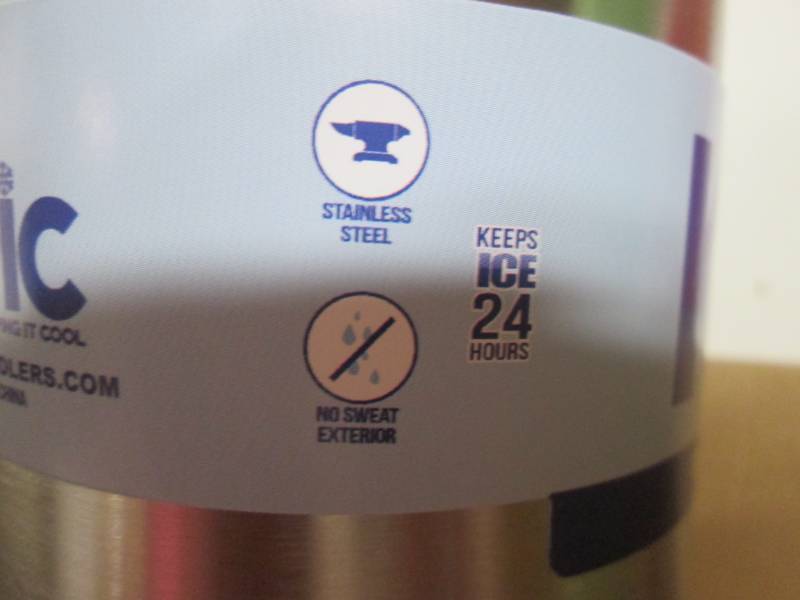 lot 164 image: KPIC 20oz.Stainless Steel Tumbler (...
