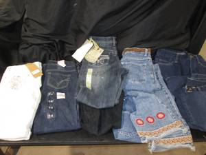 lot 207 image: Girls Lot (Size 14) NWT Two Pair W...
