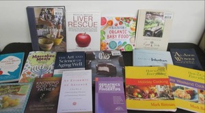 lot 293 image: Variety of Cookbooks, Liver Rescue ...