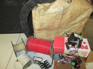 lot 10 image: Assorted wire and flexible cable ho...