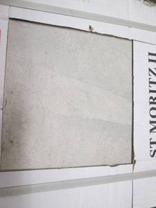 lot 54 image: 4 Cases St Moritz II Ceramic Tile (Silver) 10.56 Sq. Ft.Ea 4-FLR