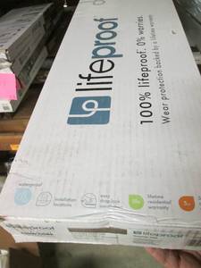 lot 50 image: 5 Cases of Life Proof Waterproof Vinyl Plank Flooring (Seaside Oak) 18.7 Sq. Ft.Ea 7B