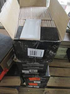 lot 63 image: 4 Cases of Tile 3 X 6 (Retro Grey) 14-Wall